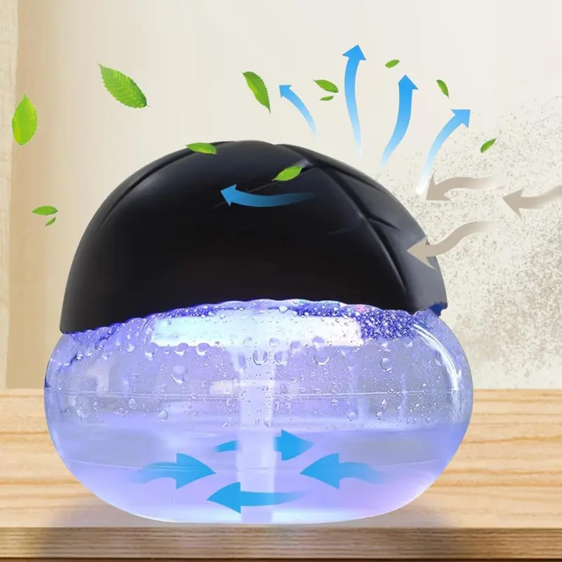 3-in-1 Twister Water Air Cleaner, Aroma Diffuser & LED Night Light