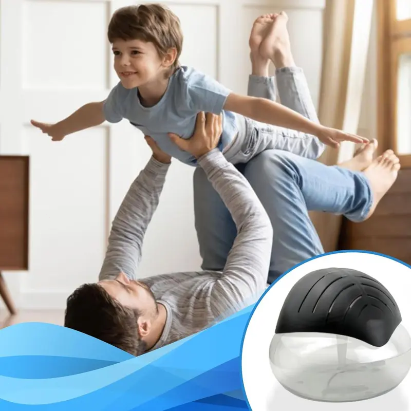 3-in-1 Twister Water Air Cleaner, Aroma Diffuser & LED Night Light