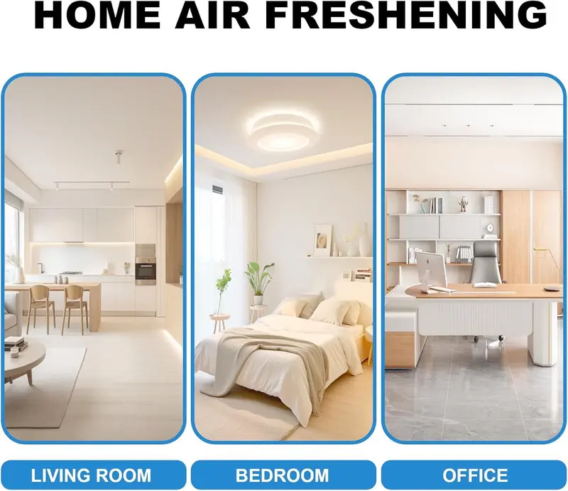 3-in-1 Twister Water Air Cleaner, Aroma Diffuser & LED Night Light