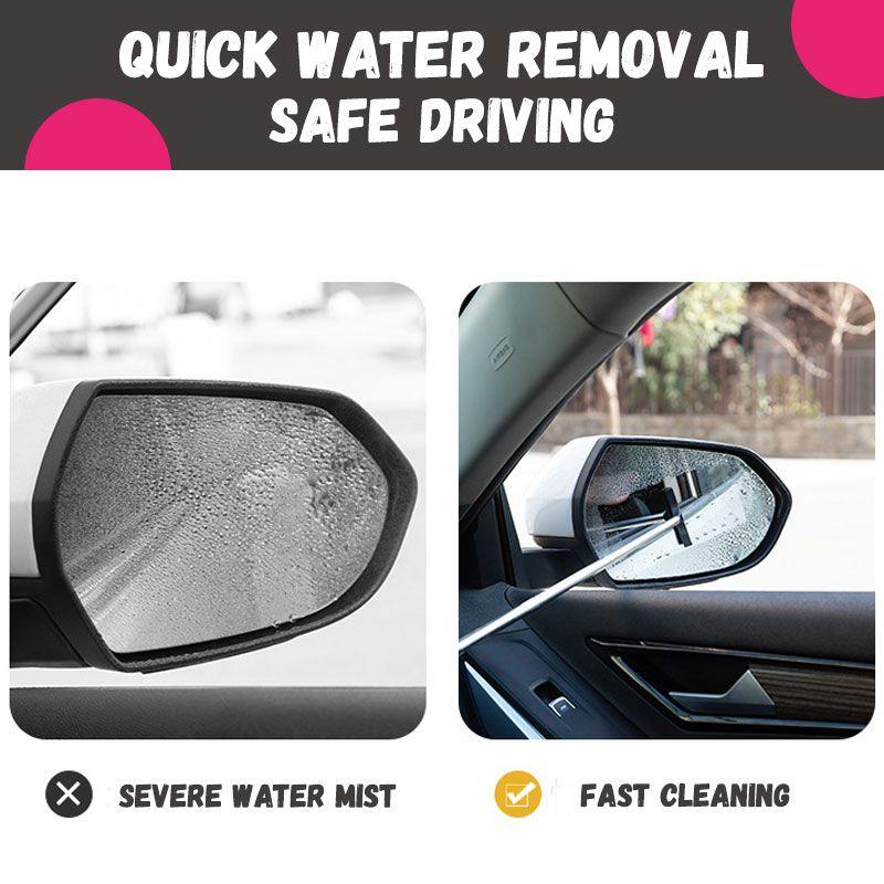 ⏳🔥LIMITED-TIME 50% OFF! ⏰🚗💦 Retractable Side-Mirror Wiper – Extendable, Compact, Water Removal