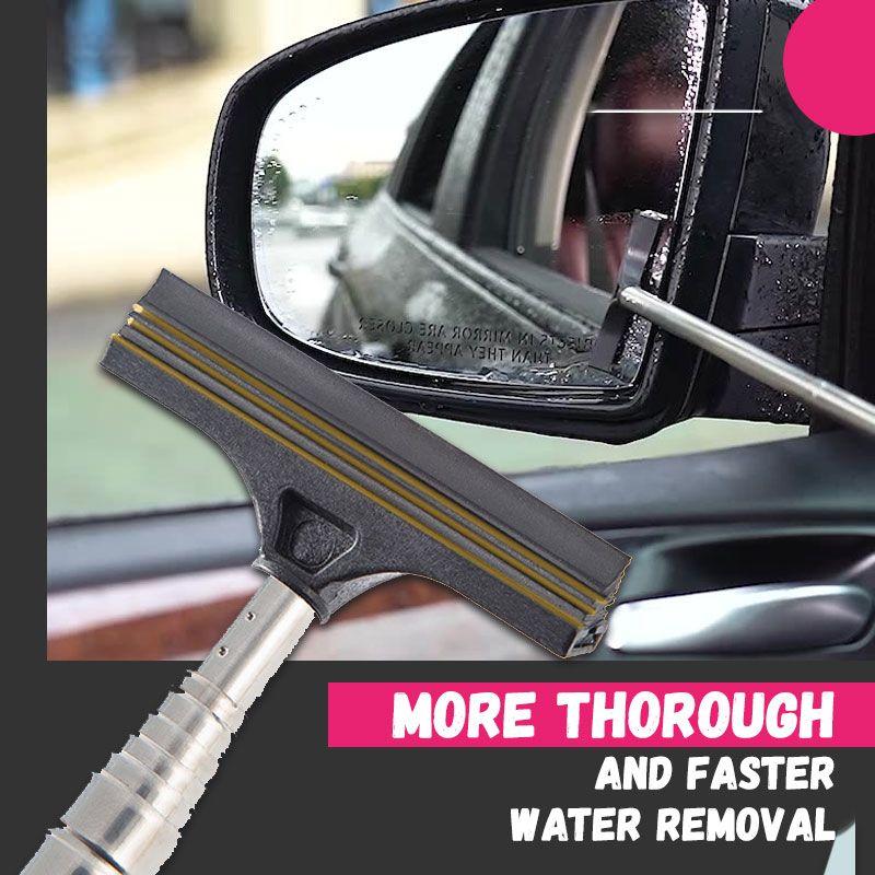 ⏳🔥LIMITED-TIME 50% OFF! ⏰🚗💦 Retractable Side-Mirror Wiper – Extendable, Compact, Water Removal